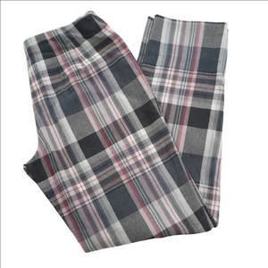 Valerie Stevens Casual Black Plaid Pants Size 4